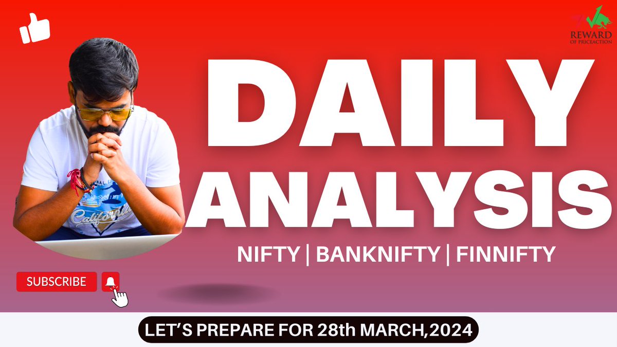 RofPriceaction's tweet photo. Nifty Expiry 28th March | REWARD OF PRICEACTION https://t.co/qje22pwBFW via @YouTube #Nifty #banknifty #finnifty https://t.co/UQwyPccNC4