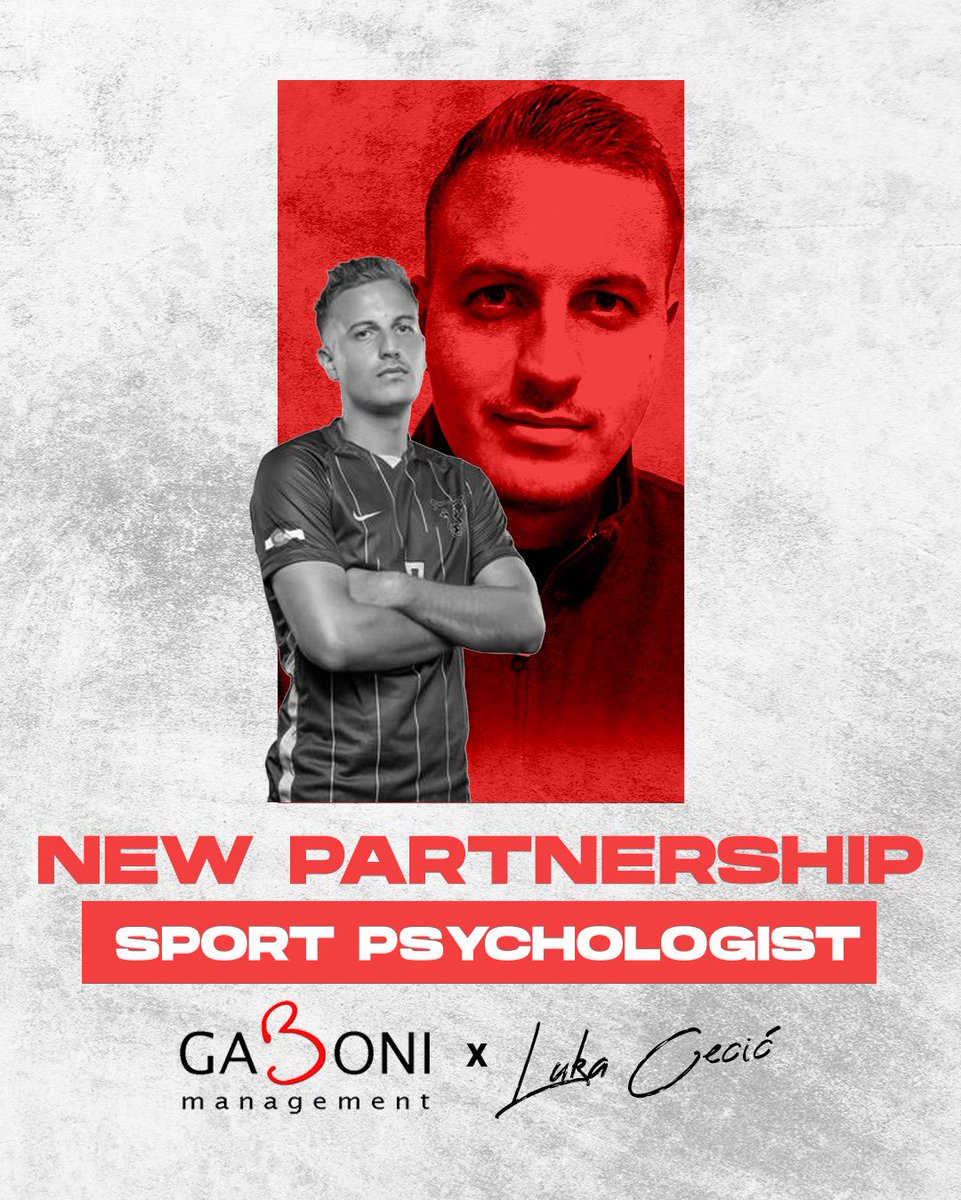 We are pleased to announce the cooperation with Luka Cecić, who will take care of mental health support for our athletes from now on. Luka Cecić got his Bachelor’s degree in Psychology at University of Colorado Colorado Springs. #gabonimanagement #sportspsychology #football