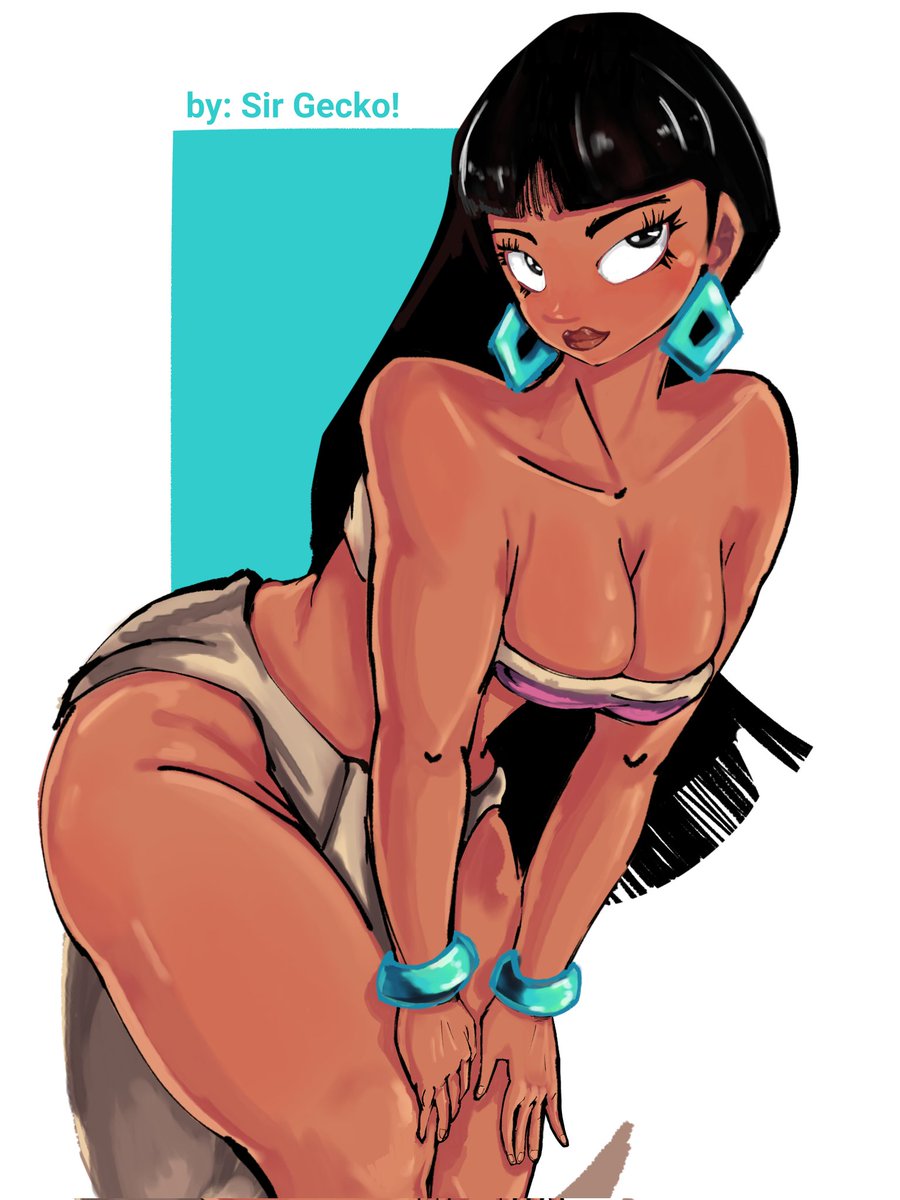 SGeekko's tweet photo. Chel Fanart! #roadtoeldorado #commsopen #lookingforcomms #commissionsopen #digitalart #brownskin #ibispaint #art #drawing https://t.co/O2Xk8de1pJ