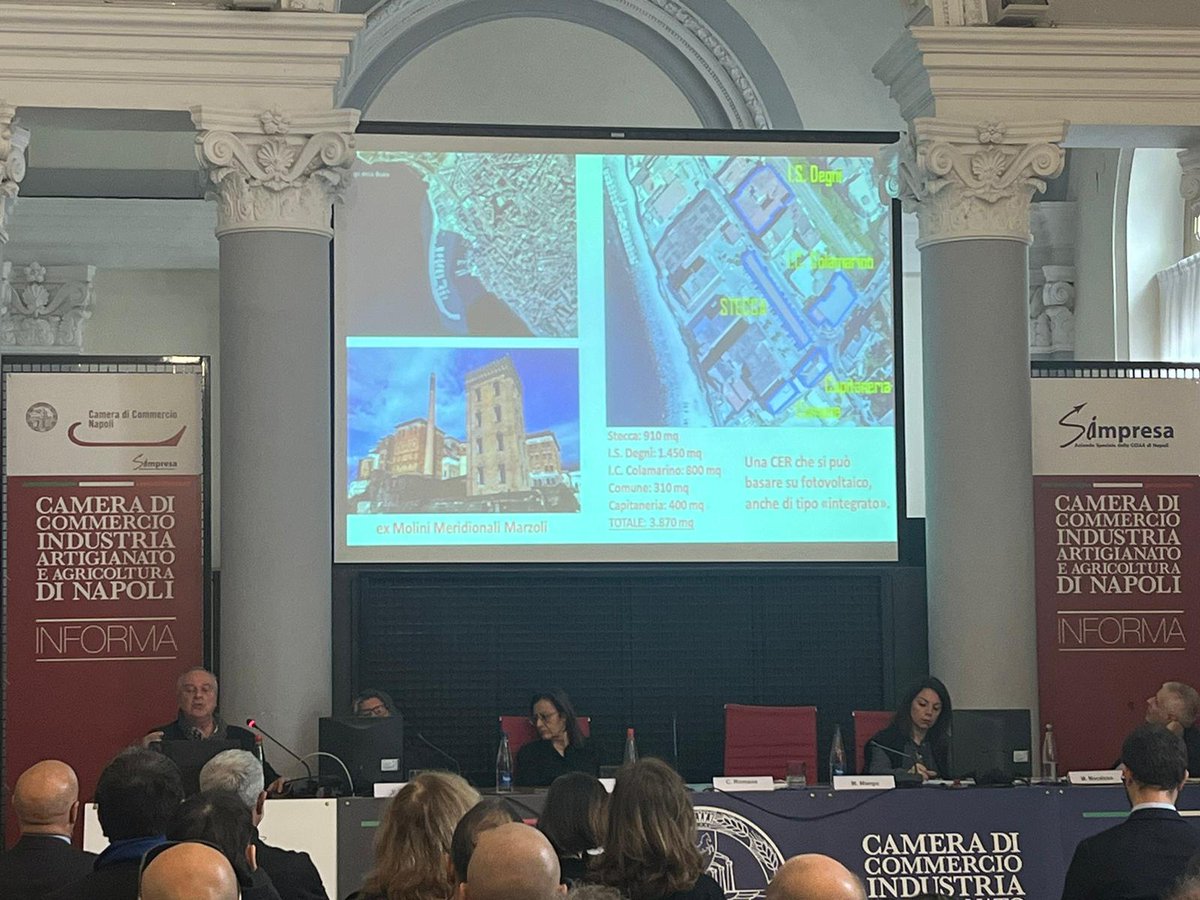 📌Oggi al workshop 'Le comunità energetiche rinnovabili: il ruolo delle istituzioni e degli operatori' di #SiImpresa presentando i casi studio realizzati da #Cnr_Iriss Si Impresa e @LUPT_unina: insieme per le #CER e la #transizioneenergetica 🙌 👉cnr.it/it/evento/19074