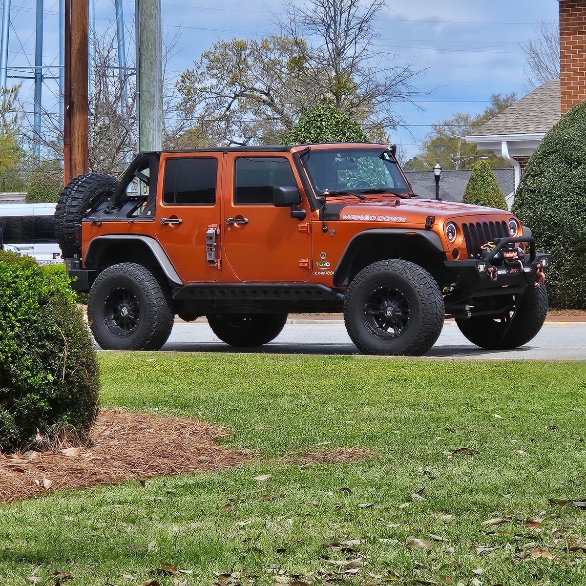 Ready to take the doors and top off.