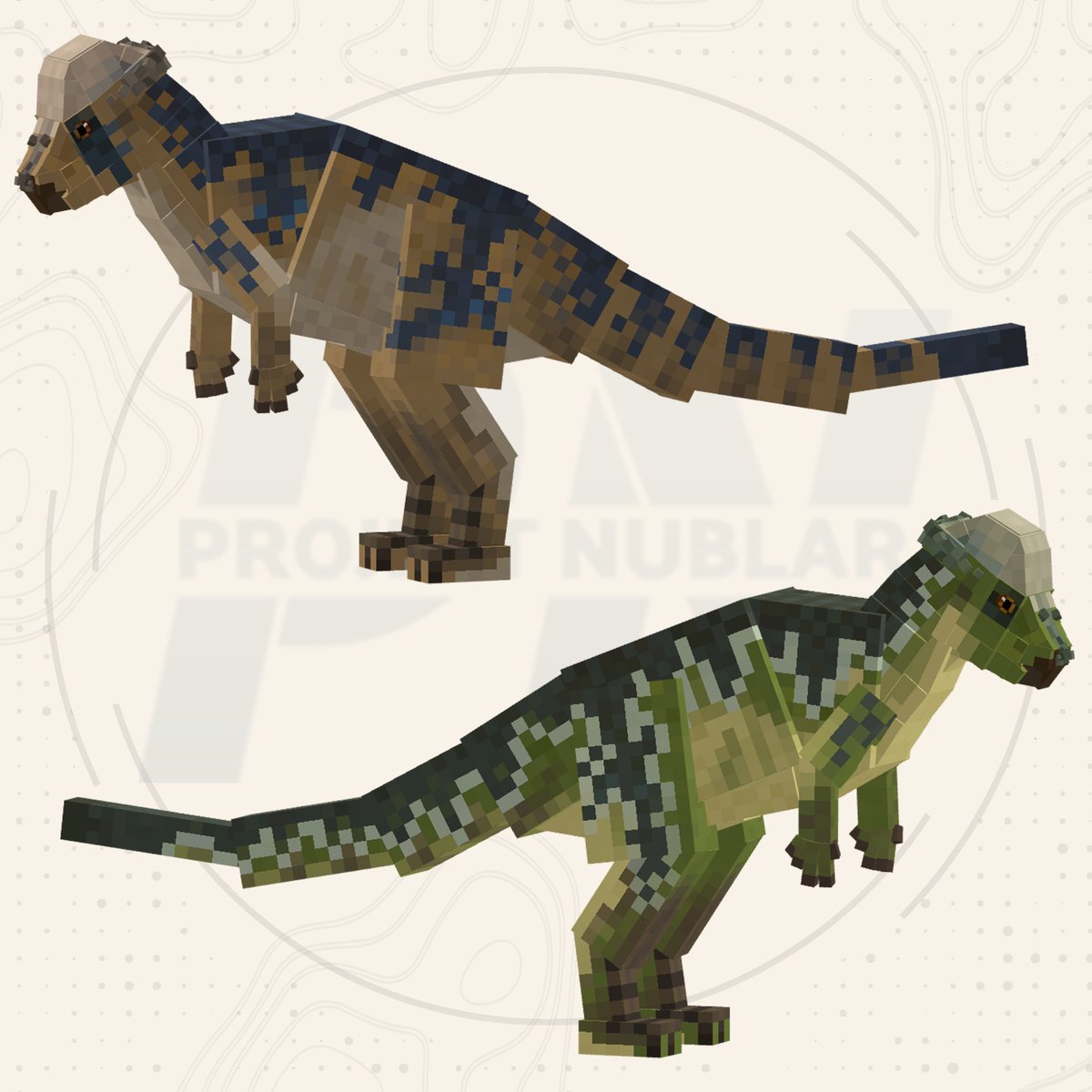 maziikeenz's tweet photo. Pachycephalosaurus for @dumbcodemc Project Nublar! #JurassicPark #dinosaurs #MinecraftModding https://t.co/hnVhoVysUp