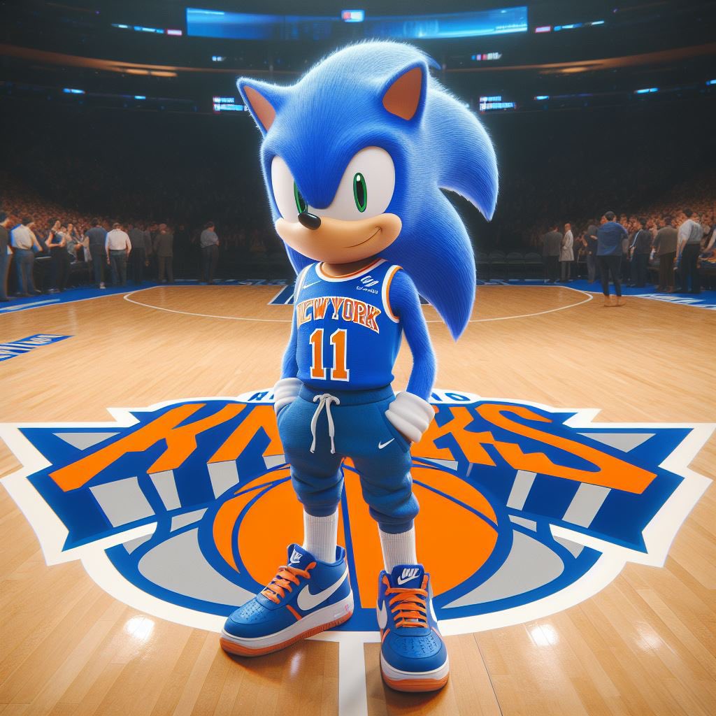 Knicksgalaxy93's tweet image. Shout out to @knickshomer for making knicks sonic 🔥 🔥