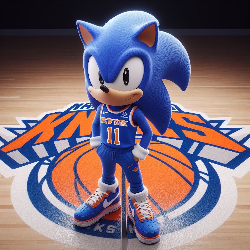 Knicksgalaxy93's tweet image. Shout out to @knickshomer for making knicks sonic 🔥 🔥