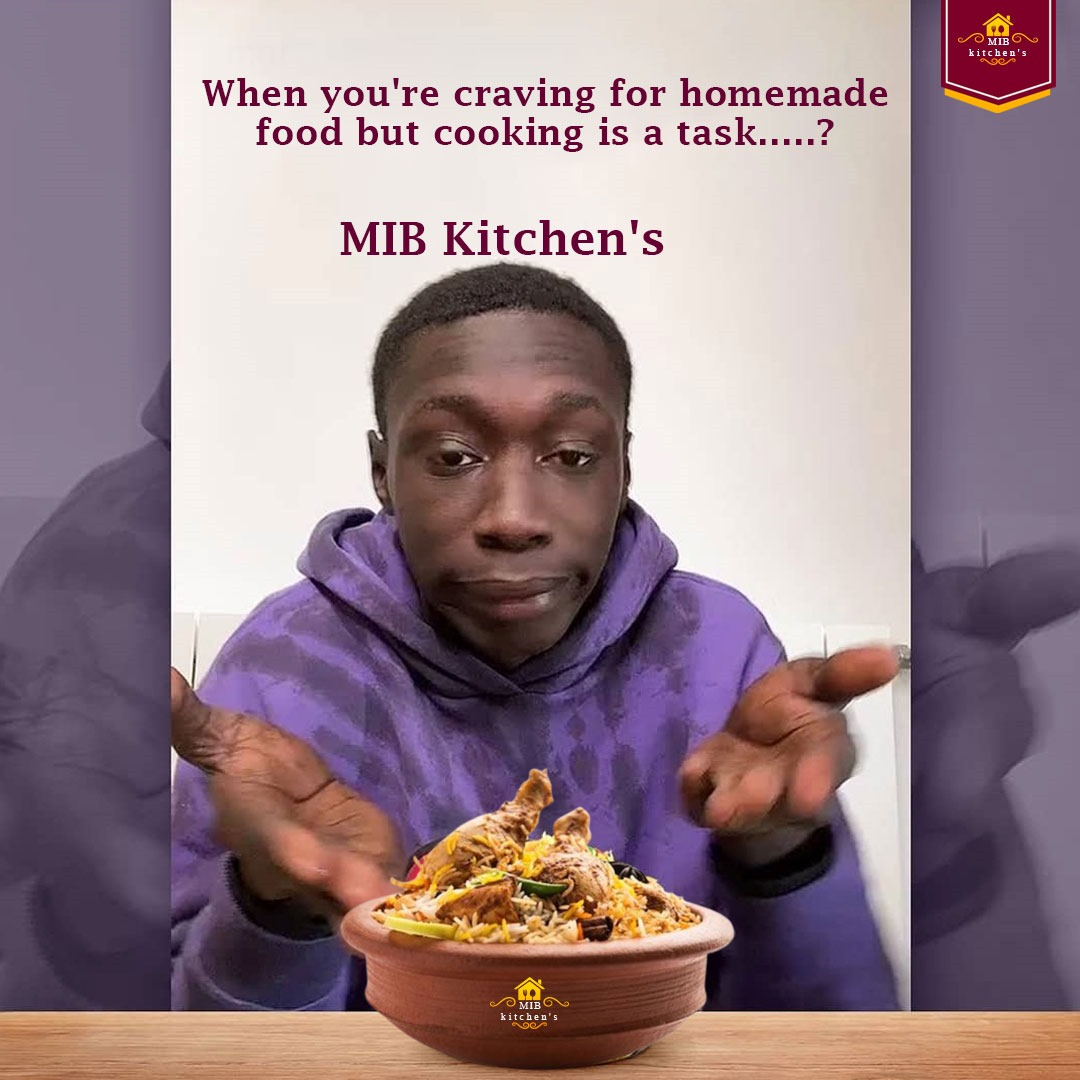 When the craving for homemade food strikes but the thought of cooking feels daunting, we've got you covered MIB Kitchens.

#mibkitchens #hyderabad #new #culinaryheritage  #foodculture #homecookedmeals #food #reviews #veg #mib #breakfast #tasty #foodie #biryani