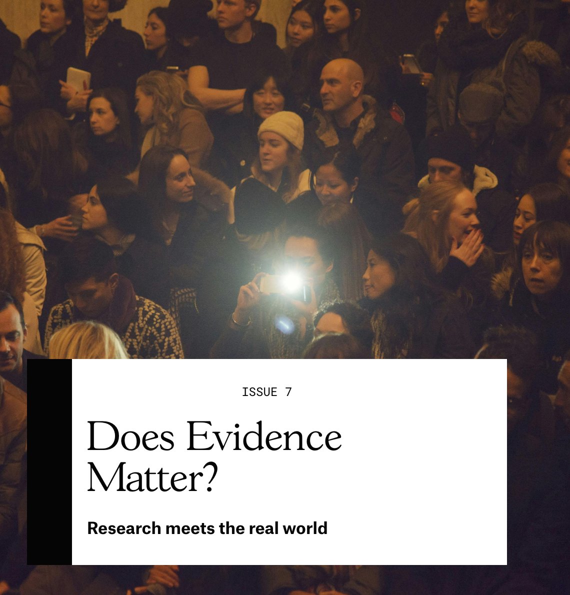 New!  Latest issue of Vital City just dropped. Super proud of this one, a joint production with Hypertext <a href="/NiskanenCenter/">Niskanen Center</a>.  Does evidence matter?  We asked a couple dozen smart people to help us answer the question. Check out the results here:

vitalcitynyc.org/issues/issue-7