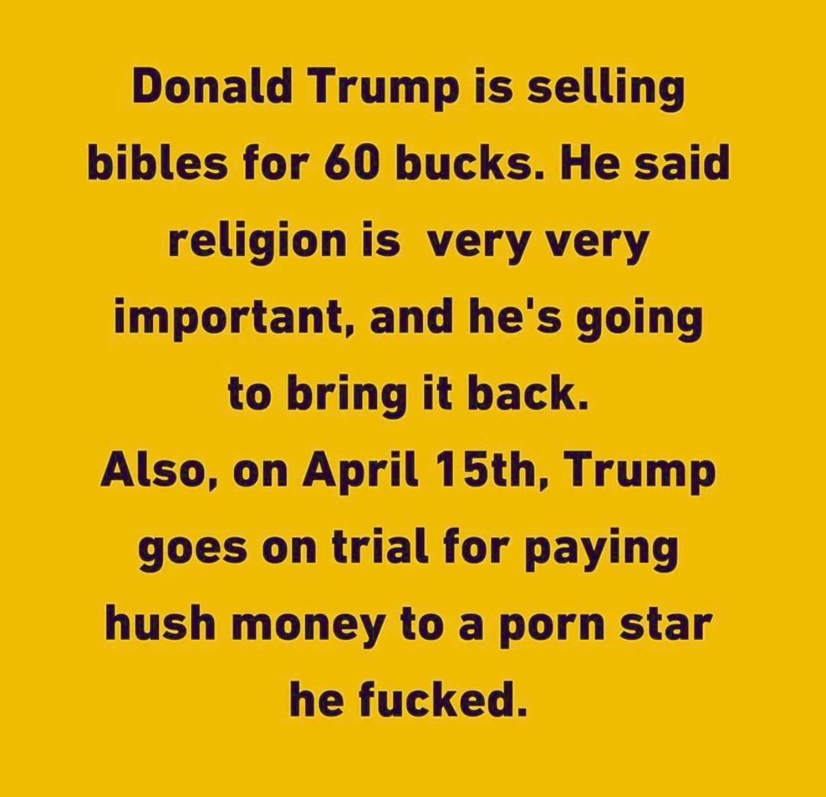 LakotaMan1's tweet photo. You think he’s ever even read the Bible? https://t.co/XHoosA4YuK