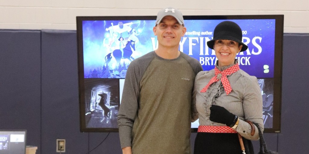 WSD recently had the pleasure of hosting two incredible local authors. Thank you to Mike McKinstry @RealBassquatch for visiting Riverside & Bryan Chick @SecretZooAuthor for visiting Grayson. Your visits have sparked an inspiring love for reading in our students. 📖#ReadingMonth