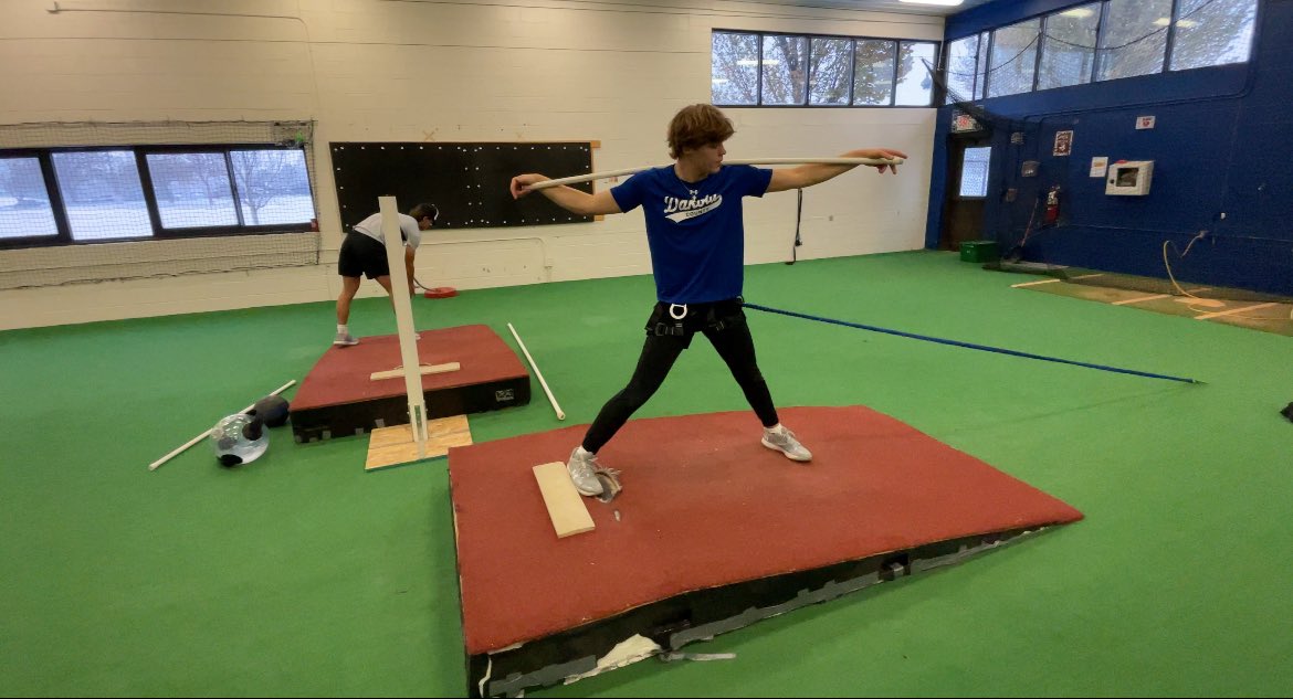 Maris_Blanch's tweet photo. A little duct tape builds character. We’d be thrilled to win a new mound without duct tape though! #jucogrind https://t.co/Oj9TgnYrqc