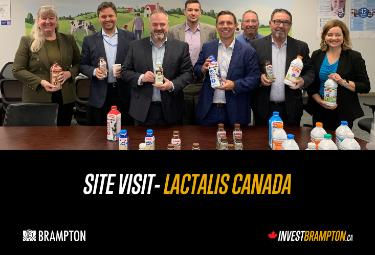 ICYMI: Recently, Mayor @patrickbrownont, Regional Councillor @RodPower7_8, Councillor Pat Fortini and the @invest_brampton team had the opportunity to visit @CityBrampton's very own dairy powerhouse - Lactalis Canada. Did you know that the Lactalis plant in Brampton employs over…