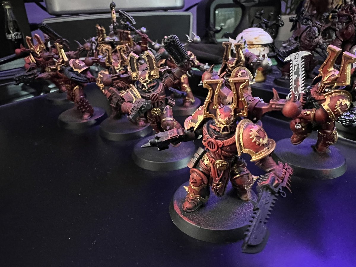 ricsalflo's tweet photo. @warhammer Blood for the Blood God! https://t.co/axS5aSPzea