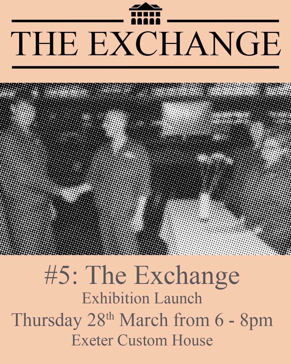 Exeter Custom House (@exetercustom) on Twitter photo Tomorrow (Thursday) evening there will be playful and artistic shenanigans going on at the Exeter Custom House courtesy of Art Work Exeter.
It's free to attend and there's a pay bar too! We hope to see you...
exetercustomhouse.co.uk/event/the-exch… Tomorrow (Thursday) evening there will be playful and artistic shenanigans going on at the Exeter Custom House courtesy of Art Work Exeter.
It's free to attend and there's a pay bar too! We hope to see you...
exetercustomhouse.co.uk/event/the-exch…