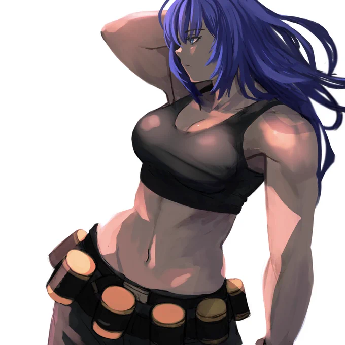 LEONA#KOF #格ゲーキャラ描こうぜ 