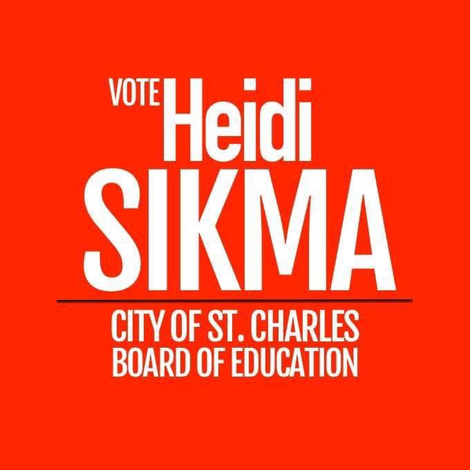 Please vote for me this Tuesday, April 2 if you live in the City of St. Charles School District!