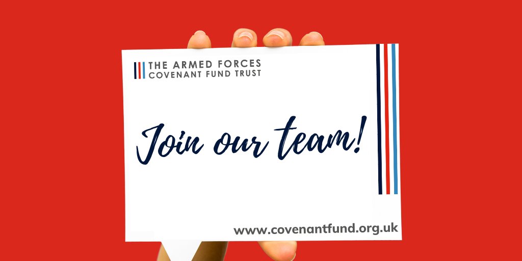We're seeking a motivated and detail-focused Research and Evaluation Officer to join our Policy, Communications and Impact team. Full details of this part time role available at covenantfund.org.uk/work-for-the-t…
