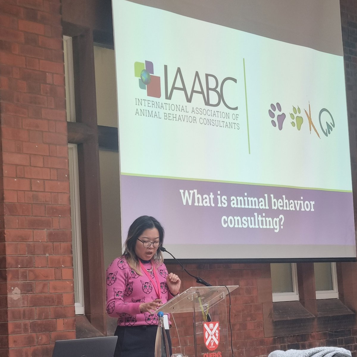 Dr Grace Carroll (@graceacarroll) on Twitter photo Animal behaviour training, Jungle music and left-handed pigs. We have it all #AllIrelandAWSForum <a href="/QUB_ABC/">Animal Behaviour Centre</a> <a href="/QUBIGFS/">IGFS</a> <a href="/QUBPsych/">QUB - School of Psychology</a> <a href="/Arnottlab_qub/">Arnott Lab</a> Animal behaviour training, Jungle music and left-handed pigs. We have it all #AllIrelandAWSForum <a href="/QUB_ABC/">Animal Behaviour Centre</a> <a href="/QUBIGFS/">IGFS</a> <a href="/QUBPsych/">QUB - School of Psychology</a> <a href="/Arnottlab_qub/">Arnott Lab</a>