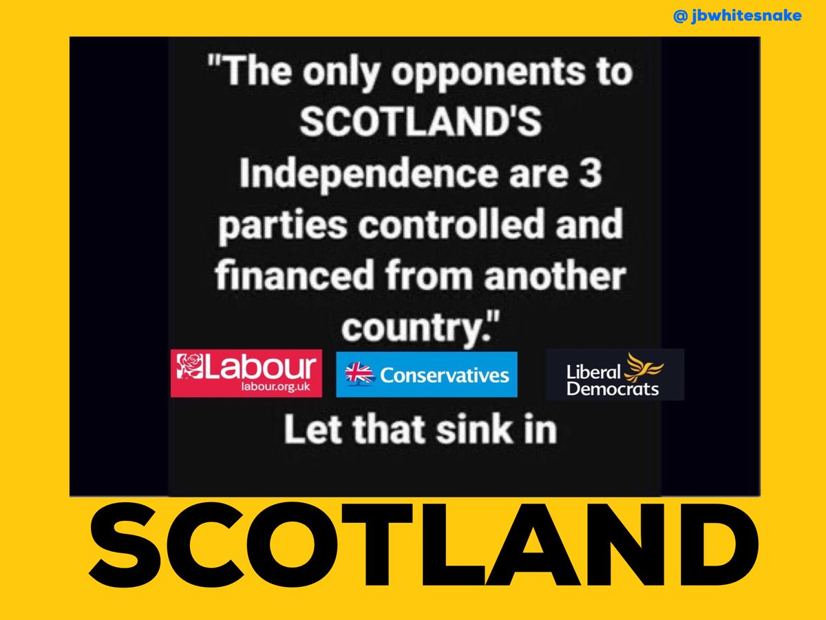 NEVER EVER VOTE FOR A UNIONIST PARTY IN SCOTLAND !!
FTT.