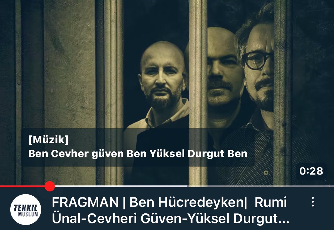 Bu seyredilmeli.. İbret dolu bir hapis hayatı gazeteci @YukselDurgut ‘unki.. “BEN HÜCREDEYKEN” ⬇️ youtu.be/ZzWsicyOZKM?si…