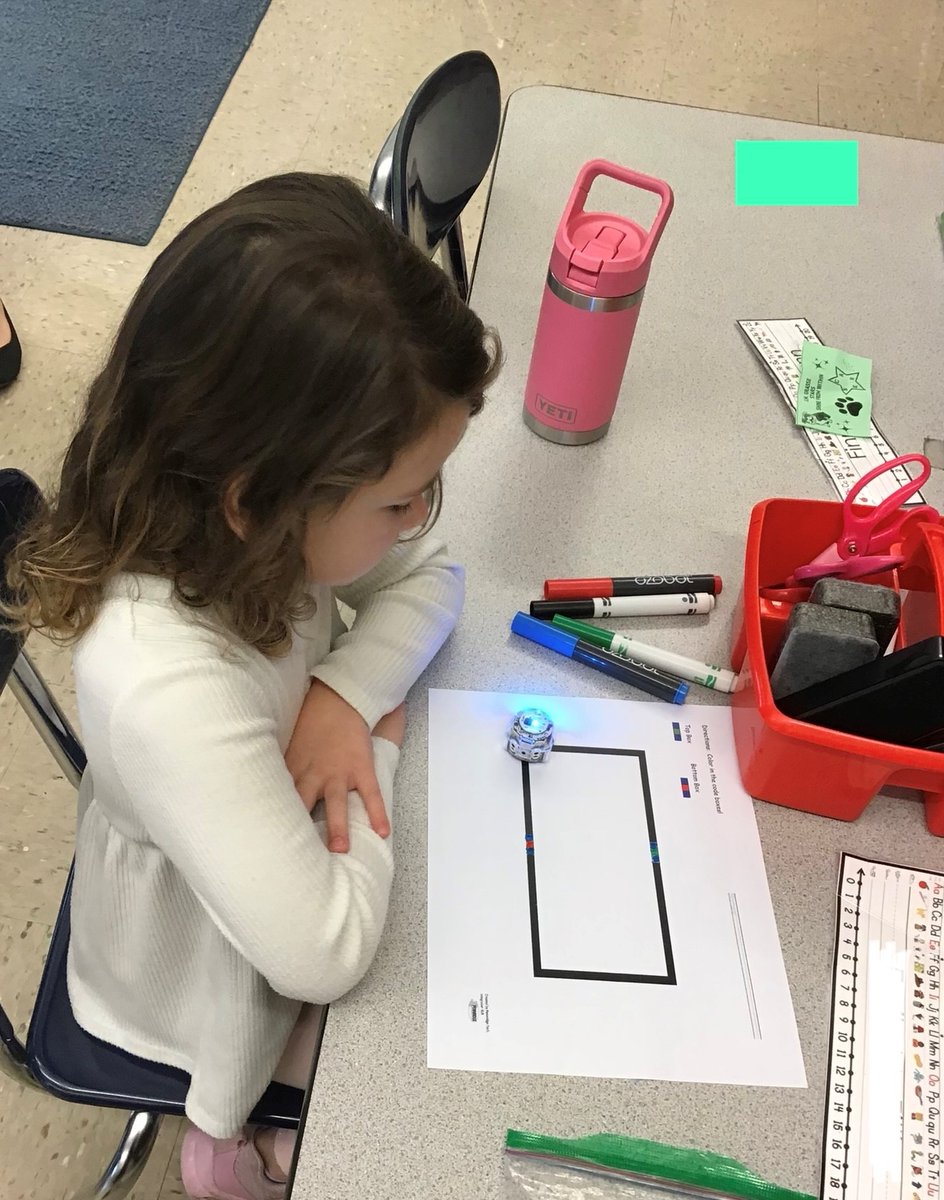 maurakbennett's tweet photo. Yesterday @PSD_EReichert and Chris Brockman came in and taught these Kinders all about coding with @Ozobot! They were so excited and STILL talking about it today! Thank you for such a fun and engaging lesson! @PennridgeSD #PennridgeProud https://t.co/giCtp6unmQ