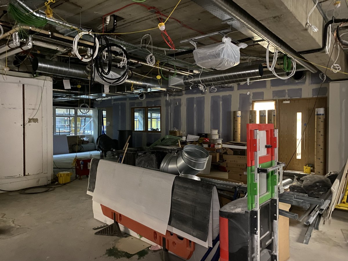 SCCESurrey's tweet photo. Easter update on our lab refurbishment to create a new energy research lab within the School. We’re looking forward to occupying the lab in the next month or so! https://t.co/1iJeahsran