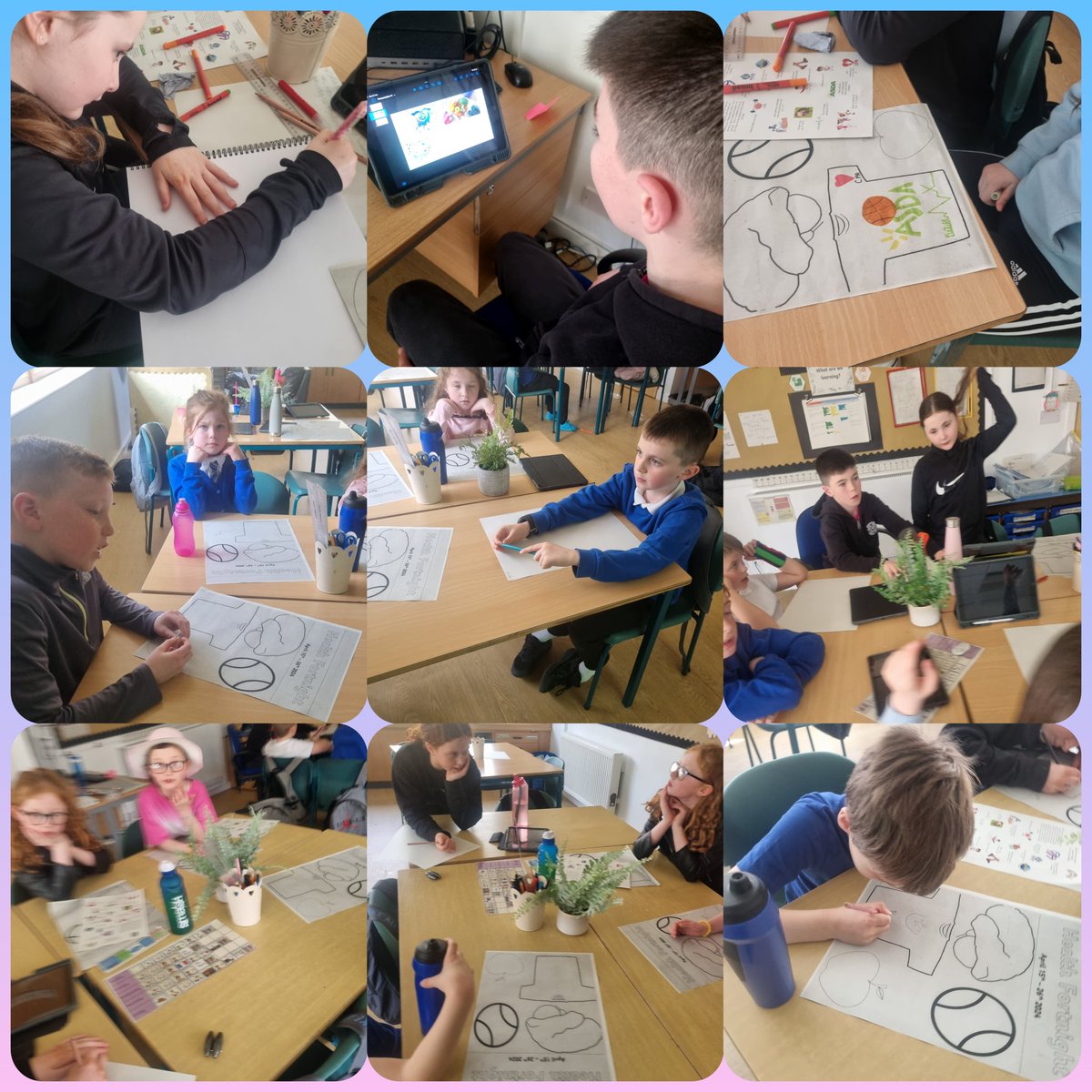 RightsPs's tweet photo. So proud of our Rights Ambassadors, who spent today working on Health Fortnight.  #article24 #antohandwb  #leadingthelearning https://t.co/afxo5PitnI