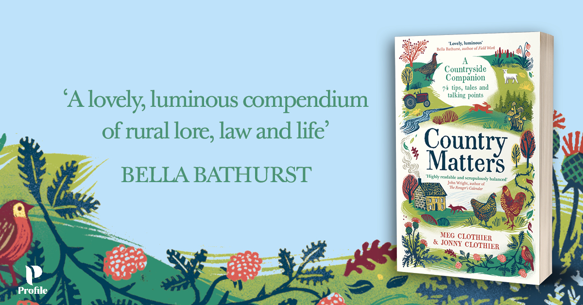 What @meg_clothier  liked best about her Somerset village was the local pub that never asked for ID whilst her father remained dedicated to the garden.

#CountryMatters, out in paperback on 2nd May, brings the two of them together. 

Pre-order now: tinyurl.com/CountryMatters…