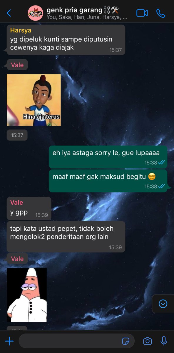 chikincaratge's tweet photo. "Ngakak dkit yg pas jovan bilang "aku gmau kyak vale" 😭😭 Vale klo tau diomongin kyk gtu gmna ya reaksiny😭 BTW DITUNGGU KLANJUTANNYA KAKK hehhehe❤❤" — ehh ada crumbs-nya tauuuu tentang kejadian vale itu wkwkwk btw TENGS YA SDH MENUNGGU AK ❤️ #tellonym  https://t.co/11dHK3PJVI https://t.co/R6m12eU8Xi