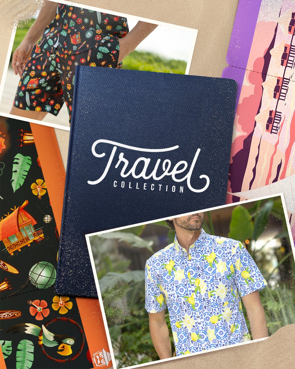 Get your passport ready ✈️ We're going wheels up tomorrow at 4 PM ET with a new round of the RSVLTS Travel Collection 🌴