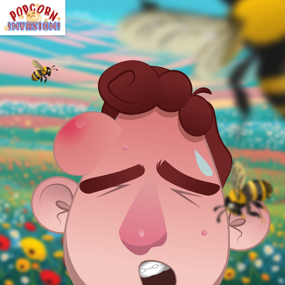 weaselwarstudio's tweet photo. UPDATE: THE SPRING VIBES ARE NOT GOOOD. 

Devon is allergic. Please download Popcorn Invasion so we can pay for his medical! DOWNLOAD LINK IN BIO!

#popcornInvasion #IndieDevs #NoAI #FreeGames #mobileGames #DevonsBest #newGames #games #popcorn #aliens https://t.co/2SPx50xnXH