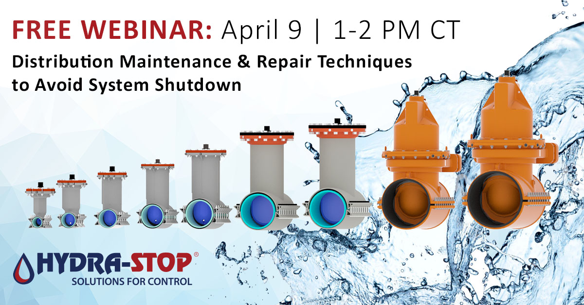 HydraStop's tweet photo. Are you interested in learning more about the uses and benefits of insertion valves? Then, join us on April 9 for a #FreeWebinar to see how #ValveInsertion could benefit your next water project. Register now: https://t.co/dGX5wufKPK
#HydraStop #InstaValve #InsertionValve https://t.co/oI0erk9ALi