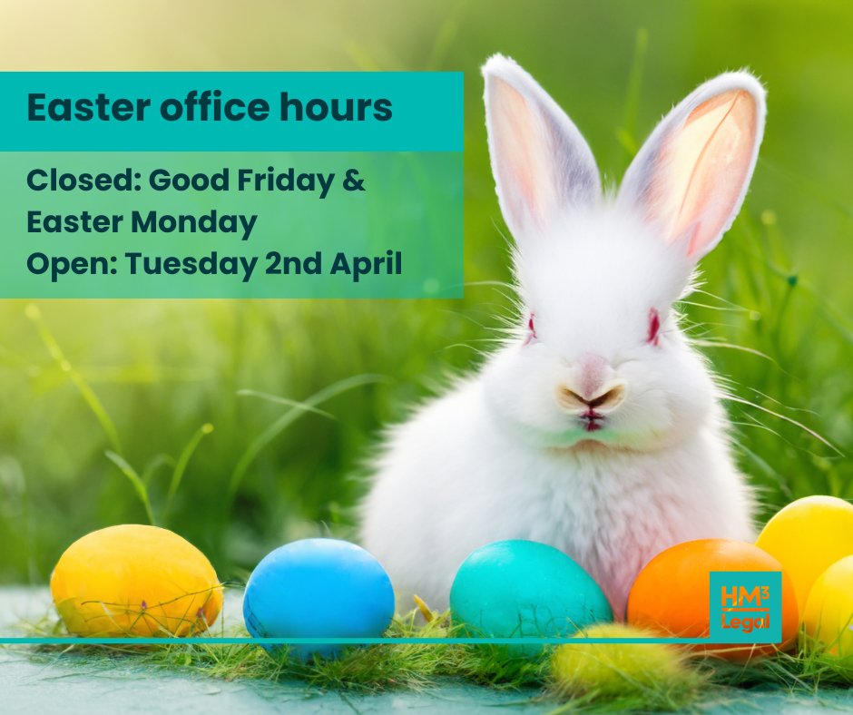 Cute alert (the fluffy bunny that is) here are our Easter closing and opening hours Happy #Easter2024 #EasterWeekend
