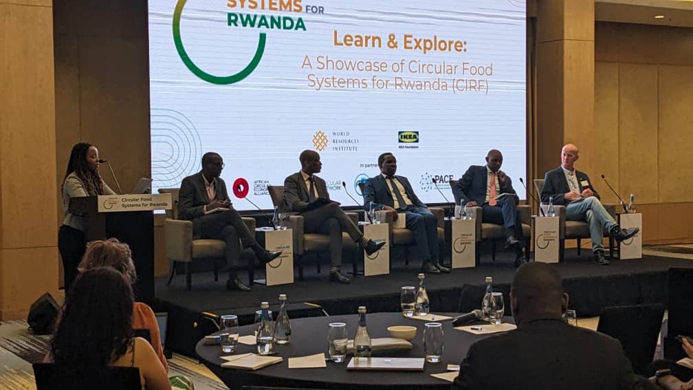 @FaustinMUNYAZIK, Deputy DG @REMA_Rwanda: Rwanda is a leader & pioneer in circular economy. It is the first African country that hosted the World circular Economy Forum in 2022 and is a founding member of the African Circular Economy Alliance (ACEA) #CircularFoodRw #GreenRwanda