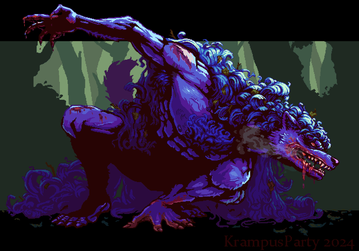 KrampusParty's tweet photo. Werewolf cut. https://t.co/GI2v3qVYRi