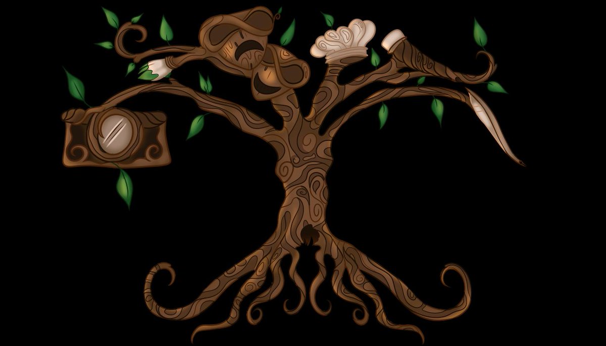 Preslasia's tweet photo. @HeavenlyTape Most recent thing I did was a company logo for one of my cousins! First logo besides my watermark I've made. https://t.co/ij0Vpq6zok