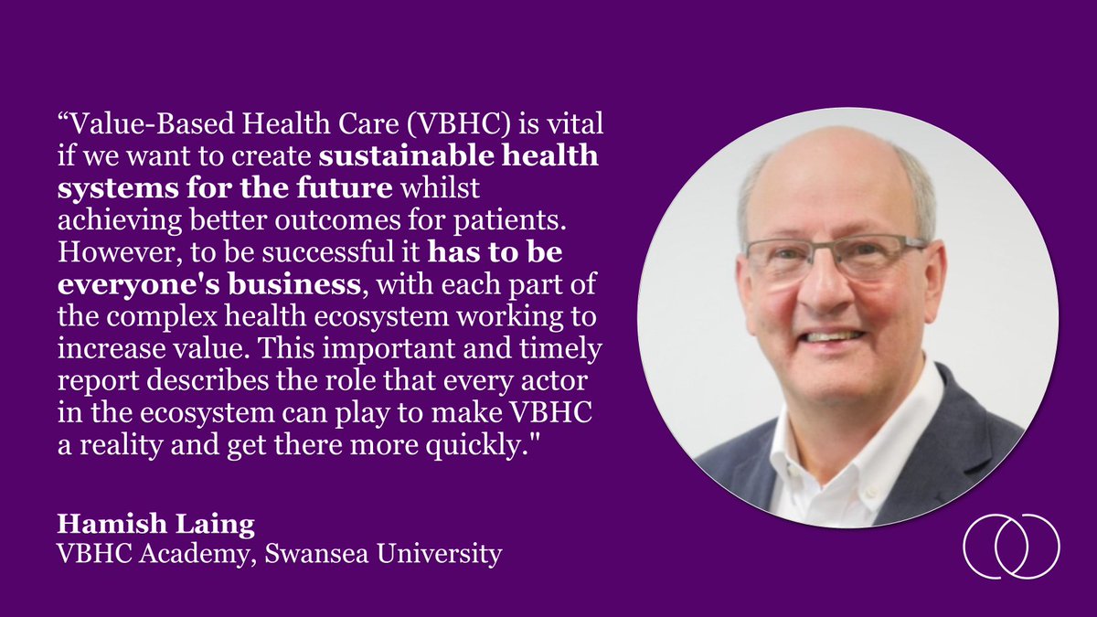 Yesterday, we published a new report titled 'A Compass for Collaboration: Navigating Stakeholders’ Roles in Transitioning To Value-Based Healthcare'! 💡Why is this important? @hamish_laing (@SoMSwansea) comments! Read the full report here 👉 bit.ly/4ascwjA #VBHC