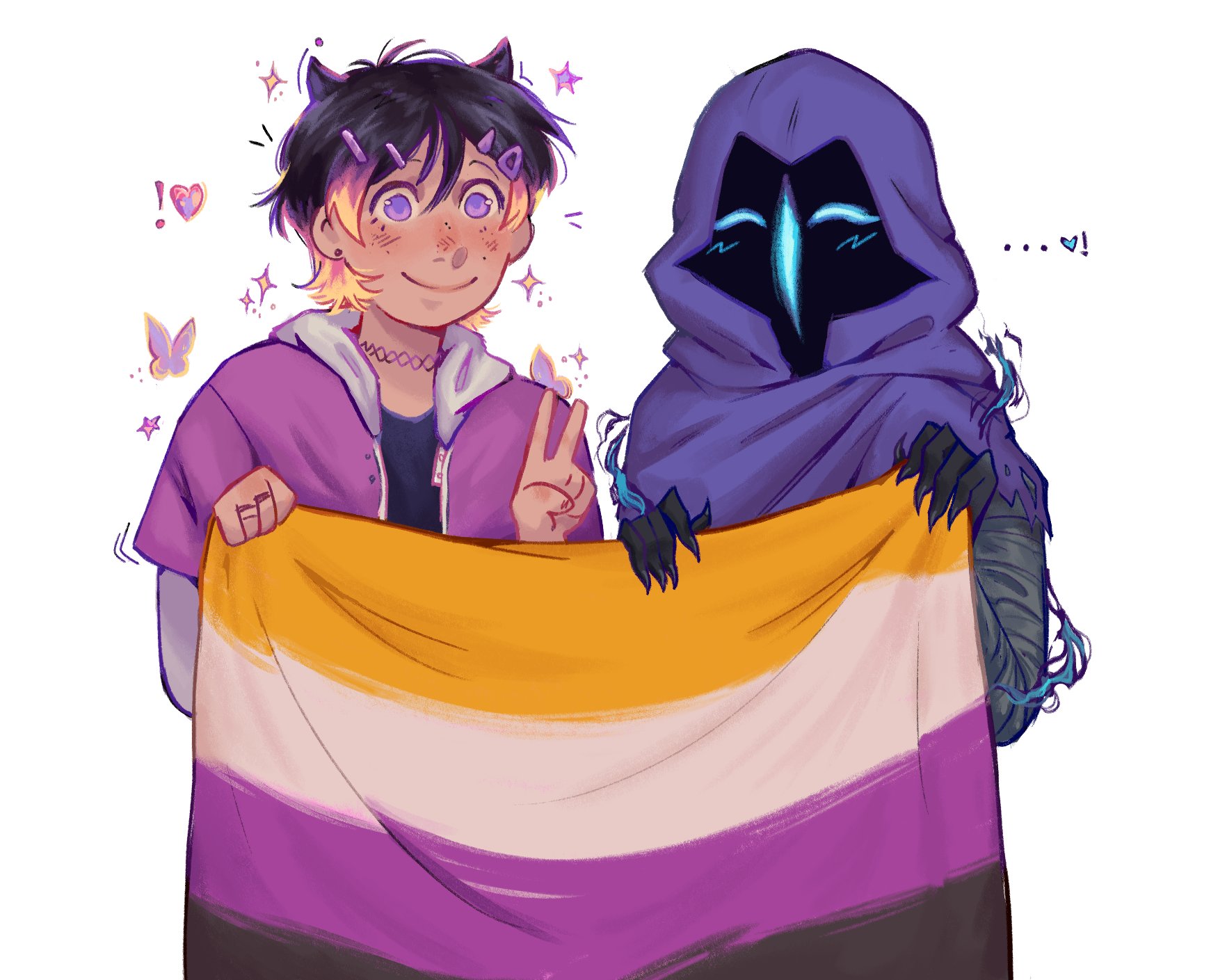 ⚡️Lice ✐ COMM OPEN 🍉 on X: “clove and omen 🤝 dead and non