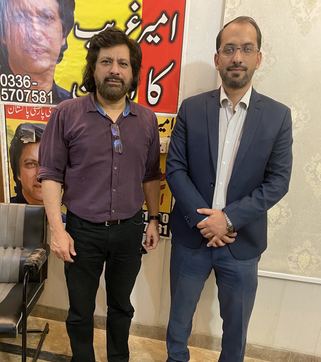 saadlse's tweet photo. It was very nice meeting @jawadahmadone sahab today. He is very visionary and humble leader in our politics. Special thanks to Dr.@shahnazsk Sahiba https://t.co/Ux41GG3mqV