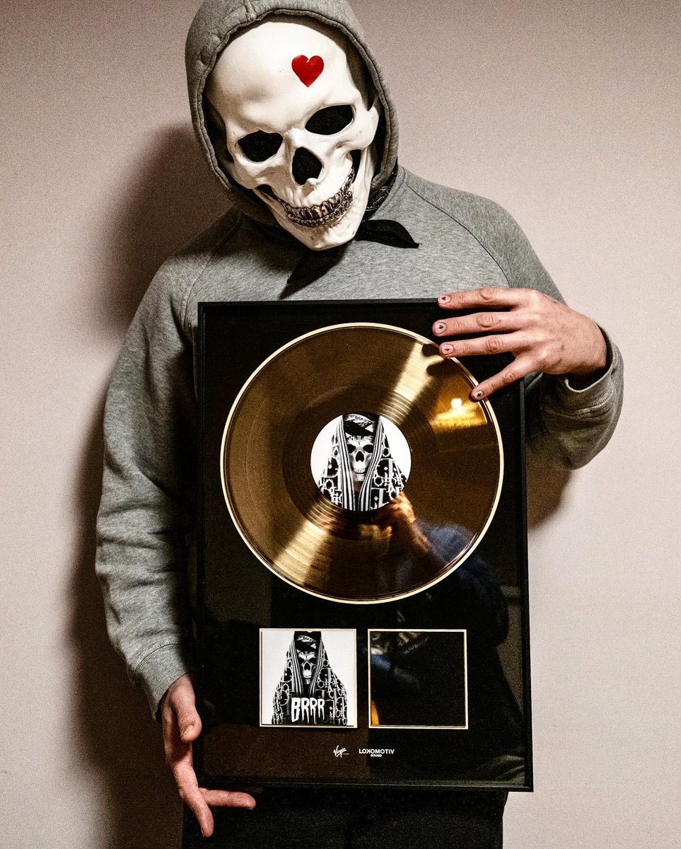 Brrr is gold 📀💀 Thanks to @JeyLaylow @rimkofficiel @asdekofficial ♥️