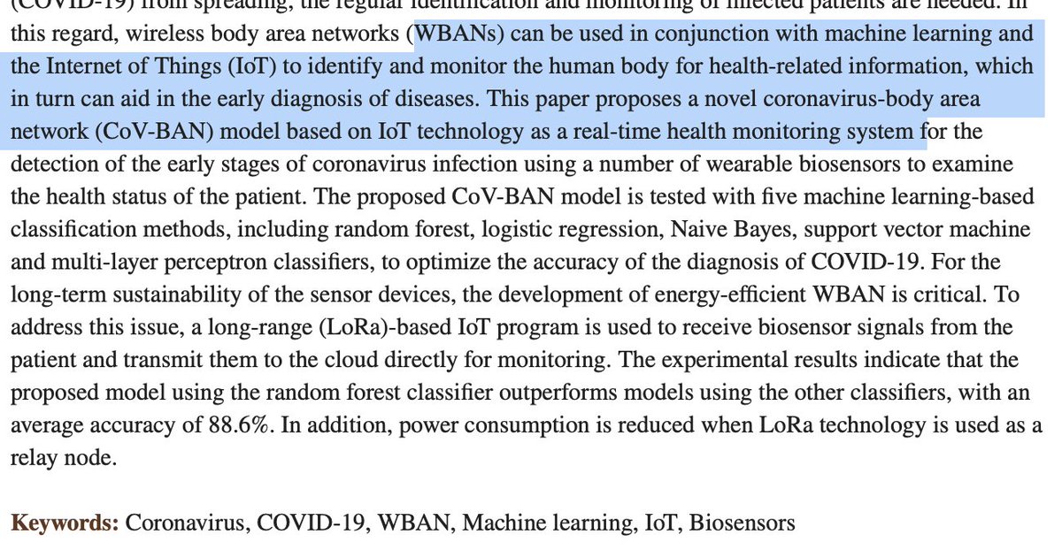 CorinneNokel's tweet image. #IoBNT 

#IntraBodyNanonetworks 

#WirelessMedicalNanosensorNetworks

CoV-BAN

Misusing of Medical Wireless Nanosensor Networks 

#CORONA