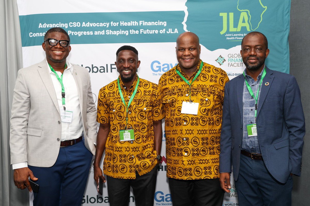 UHCGhana's tweet photo. A successful JLA workshop of insights, connections, and advocacy for health financing &amp; UHC.

#UHCGhana #HBCUSA #HBCPromisedGhana
#ipromisedghana #HealthyBlackCommunities
#UHCNOW #WAClHealth #JLAworkshop
#CSOAdvocacy #HealthFinancing #UHC #UHCAfrica
#CivilSocietyAdvocacy https://t.co/xQhnW1At4g
