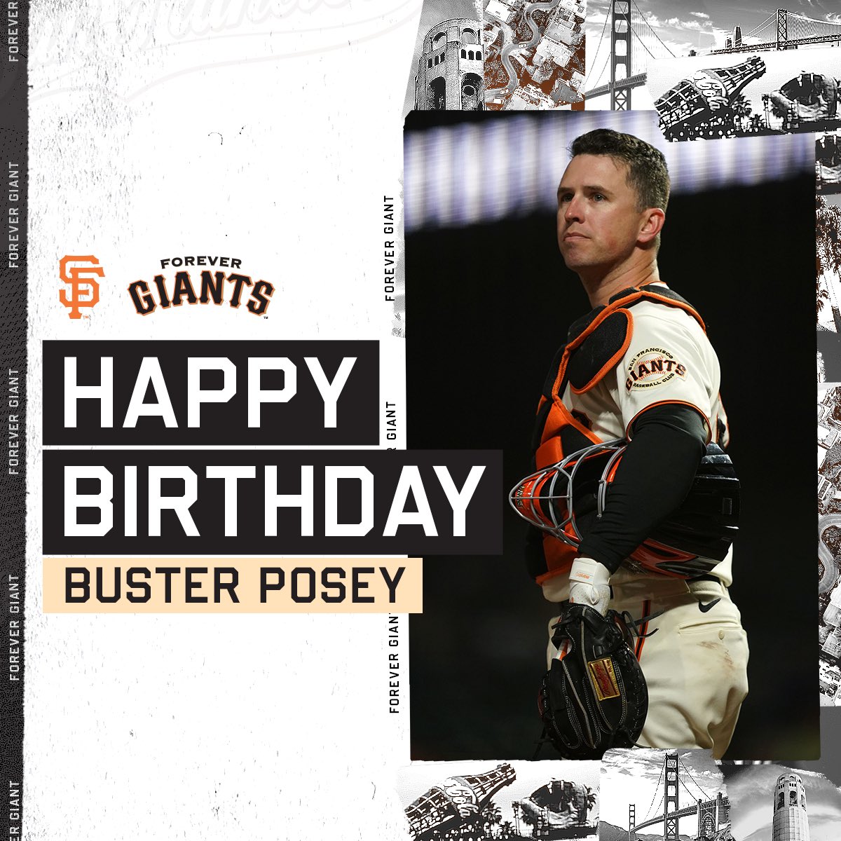 It’s always a good day to celebrate <a href="/BusterPosey/">Buster Posey</a> 🥳