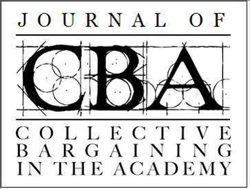 HigherEd_CB's tweet photo. The National Center is pleased to announce the publication of volume 15 of our Journal of Collective Bargaining in the Academy titled "Learning From and Building on Collective Bargaining's Foundations and Experience." The articles are available here: https://t.co/3xgJXdH5up https://t.co/84Wfg4CvF1