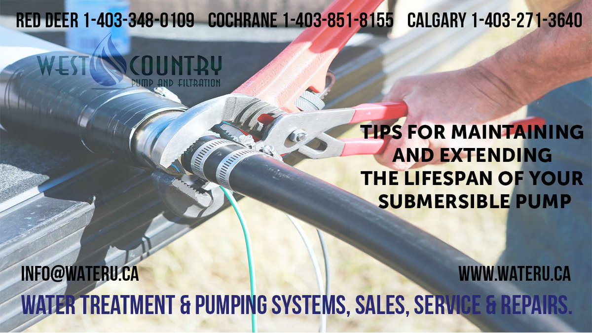 Looking to extend the lifespan of your submersible pump? Check out our latest blog for tips on how to properly maintain your pump and keep it running efficiently for years to come. Info@wateru.ca

linkedin.com/pulse/tips-mai…

#westcountrypump #submersiblepump #maintenance #pumptips