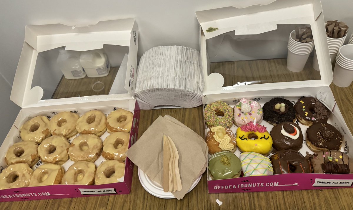 Well done to everyone who spoke at our CPD afternoon today! Wide range of topics covered. 

- High dose procedures 
- Autism awareness &amp; acceptance
- Dose Monitoring - Teamplay
- ECG 

Big thanks to all involved and to Aideen, Ed and Fiona for organising the lovely sweet treats!
