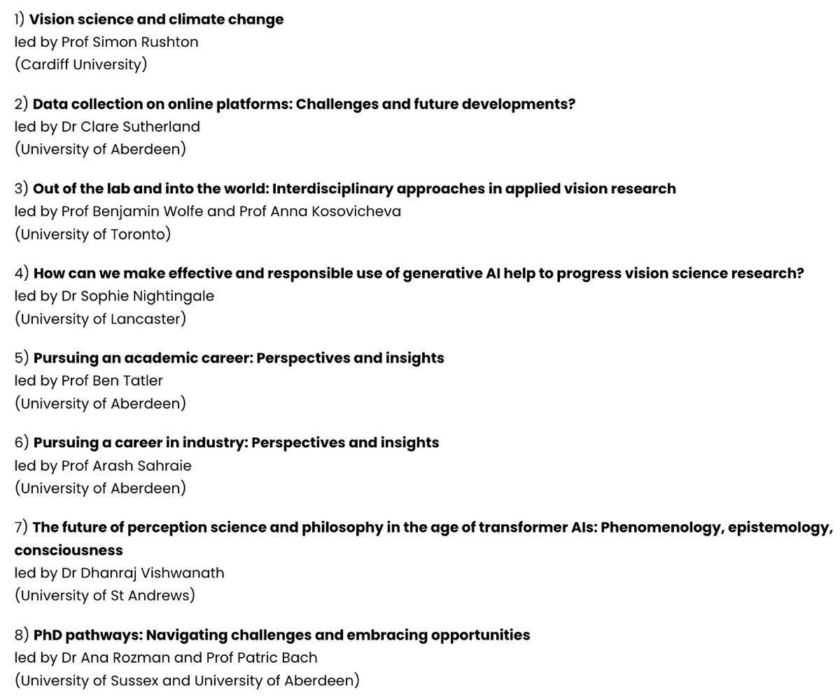 ecvp_'s tweet photo. First and foremost, ECVP is a vibrant scientific community. #ECVP 2024 will introduce a series of roundtable discussions on important issues in vision research and academia (https://t.co/4K46VRRaLX). https://t.co/4eS4k4gfSx