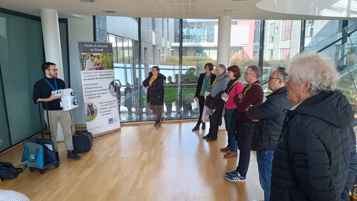 [#MadeInAngers]
Retour sur les visites du 27 février, 5 mars et 19 mars !
Curieuses d'en apprendre plus sur le fonctionnement d'un organisme de #protectionsociale, près de 70 personnes sont venues découvrir les services et les métiers de la #MSA.
+ d'info👉maineetloire.msa.fr/lfp/made-in-an…