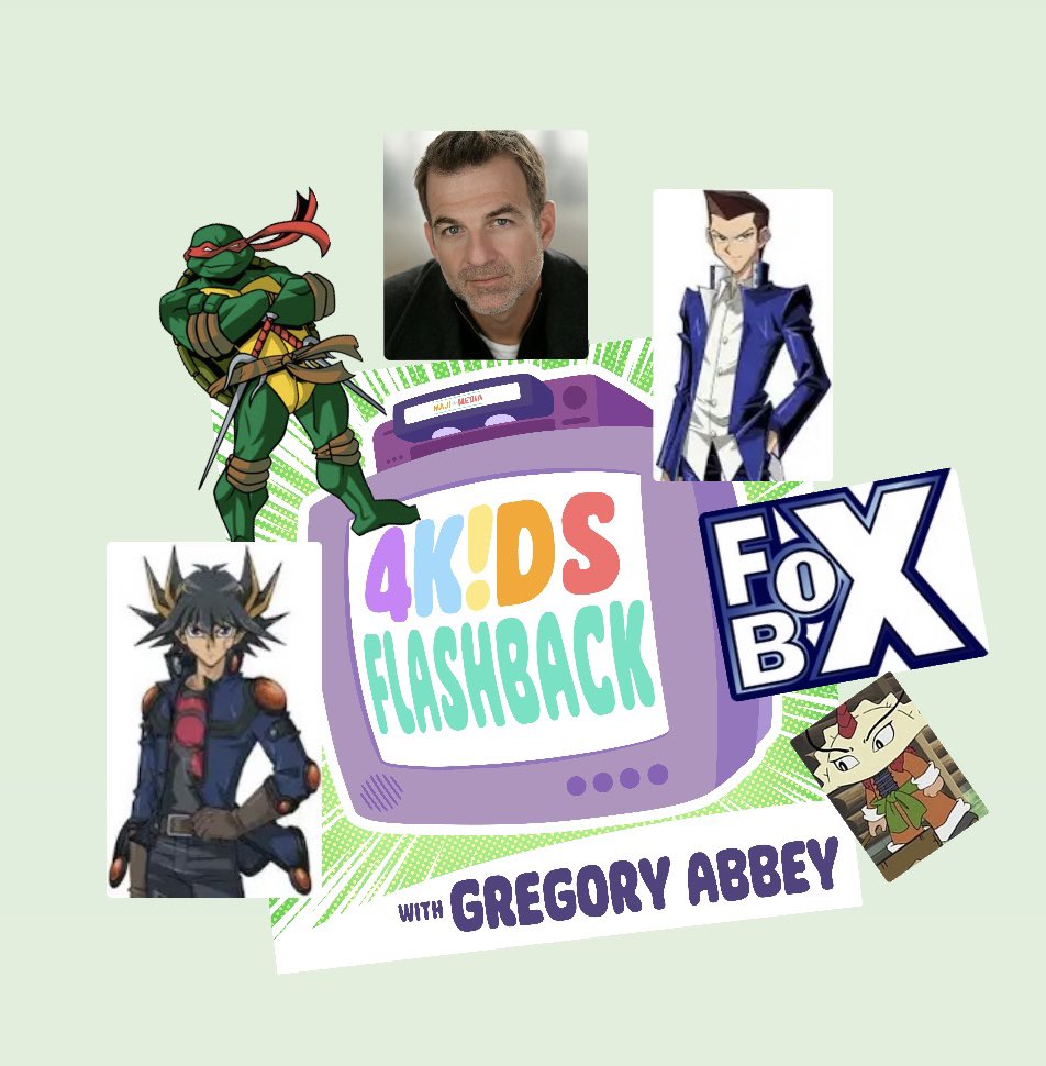 This week’s FREE episode is Shrimp Daddy himself, @gregoryabbey ! 4kidsflashback.com/subscribe Hear all about Greg’s time at #4kids voicing roles on #yugioh #ultimatemuscle #tmnt and more! @4KidsFlashback is hosted by @SteveYurko & @TaraSandsVO for @wearemajimedia