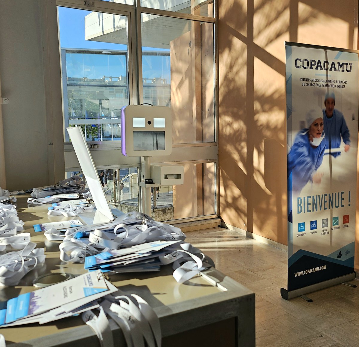 CopacamuPACA's tweet photo. 🌟 Nous sommes prêts à vous accueillir pour la toute nouvelle édition de #COPACAMU2024 !

Nous avons hâte de vous retrouver en grand nombre dès demain à partir de 08h00 au Palais des #Congrès à Marseille 🕗

Rejoignez-vous à nous pour cet événement exceptionnel !

#Urgences https://t.co/K1MgwaX9Cq