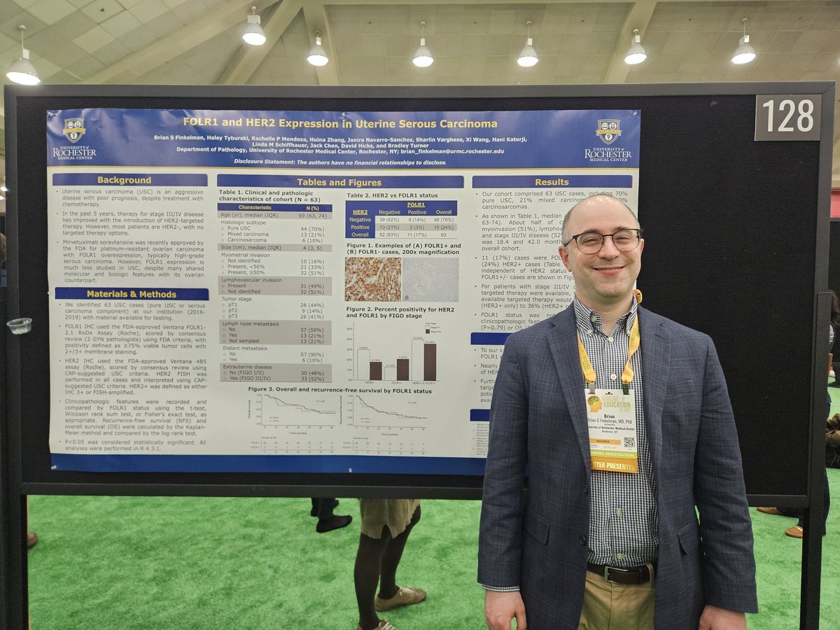 OASPath's tweet photo. Last day of posters at #USCAP2024 and @Pathology_URMC is still going strong with current and past residents, as well as faculty! It was so great to see everyone showing off their great work 💖 #PathTwitter #PathX #path2path https://t.co/8fLRfsZ6oY