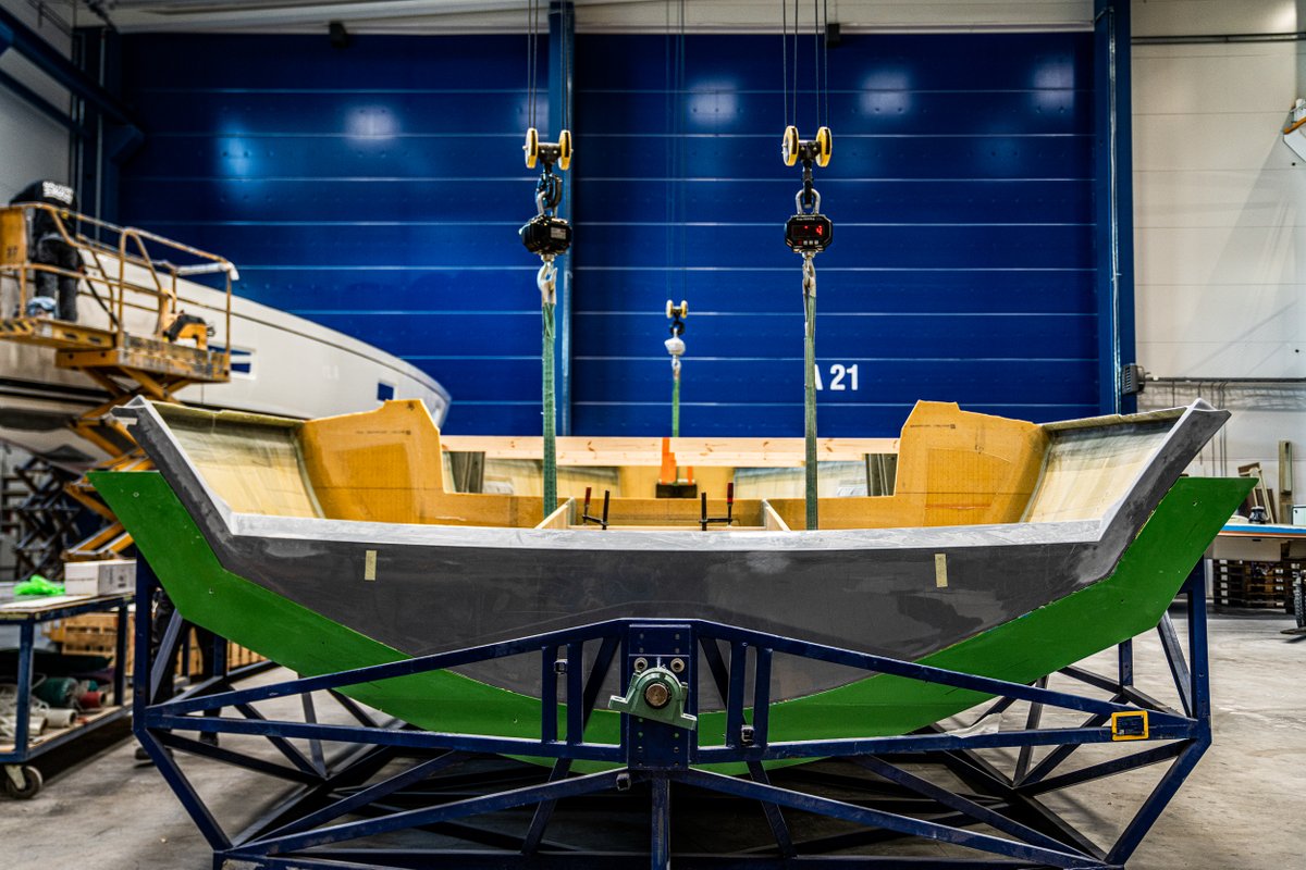 Nautorswan's tweet photo. #ClubSwan43-001 Demoulding: The Adventure Begins.
Stay tuned for exclusive insights into the ClubSwan 43βs construction journey, leading up to its launch in Summer 2024.
#NautorSwan #ClubSwan43 #ClubSwanRacing #SwanRating https://t.co/ijTs4FrYKa